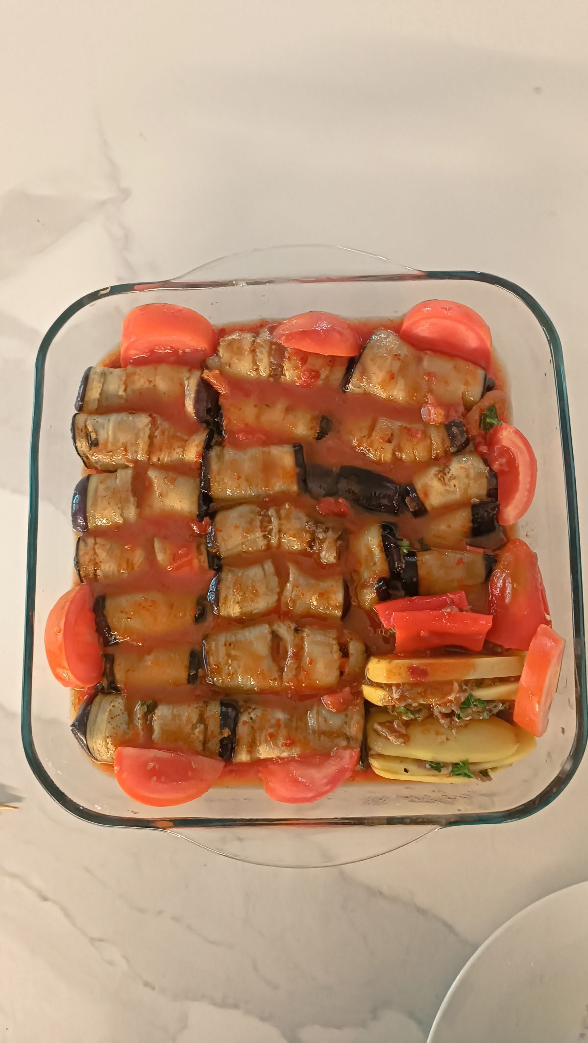 Patlıcan sarma kofte